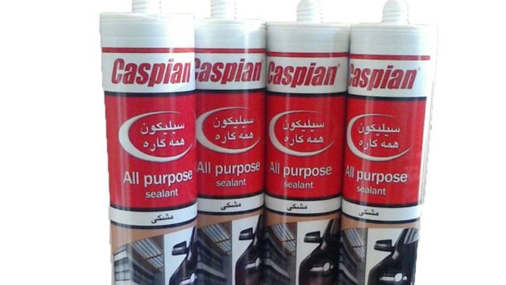چسب سیلیکون کاسپین caspin چسب سیلیکون کاسپین caspin